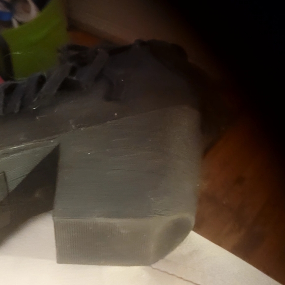 Black fringed booties - Picture 2 of 3